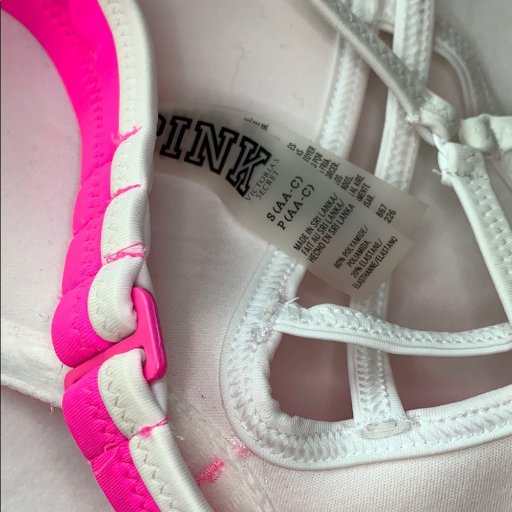 Pink Colorblocked Bikini - Picture 4 of 4